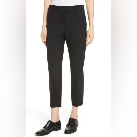 Theory black ankle dress pants Sz 8 - Picture 11 of 11